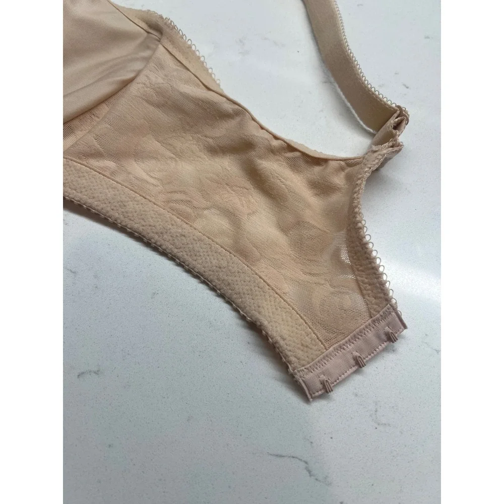 Wacoal Awareness Underwire Bra 85567 Sand Floral Lace Full Coverage 40DD